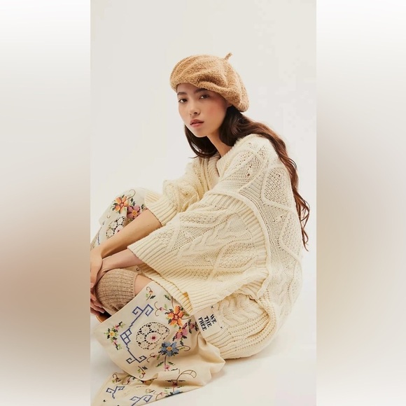 We The Free Just Float Cable Cardigan Free People - Picture 1 of 8